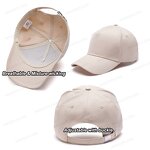 Baseball Cap Supplier - OEM/ODM OEM Can Add Logo 100% Cotton Unisex Metal Buckle
