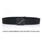 Elastic Belt Supplier - OEM/ODM One Size Fit All Plastic Buckle Stretch Canvas Tactical