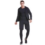 Compression Gym Set Manufacturer - OEM/ODM Quick Dry Long Sleeve Shorts Leggings Jacket
