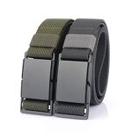 Magnetic Buckle Belt Factory - OEM/ODM Quick Releasing Golf Outdoor Nylon Elastic Fabric