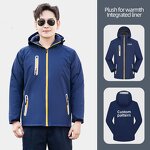 Sport Fleece Jacket Supplier - OEM/ODM Custom Logo Autumn Winter Men'S Jacket and Coats