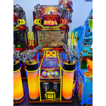 Gun Shooting Simulator Factory - OEM High Quality Indoor Kids Gatling 2 Player 32 Inch