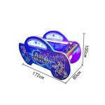 Air Hockey Machine Factory - OEM Yuejin Small Indoor Commercial Coin Operated Metal