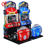 Racing Car Simulator Factory - OEM 22 Inch Kids Arcade Coin Operated Metal Plastic