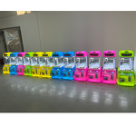 Mini Claw Crane Machine Factory - OEM for Kids Coin-Operated Cabinet with LED Lamp