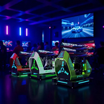 Racing Simulator Factory - OEM GT4 Ultra F1 VR 3 Screen Indoor Metal Virtual Reality