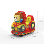 Kiddie Ride Factory - OEM Children's Rocking Car MP5 HD Screen Coin-Operated Fiberglass