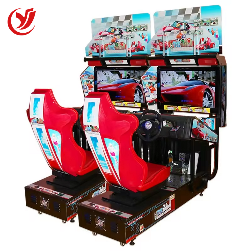 Racing Game Machine Factory - OEM High-definition Large-scale Video Game City Coin-operated