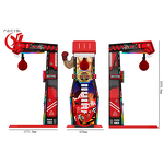 Boxing Training Machine Factory - OEM Coin Operated Arcade Game Amusement Park Metal