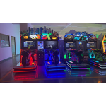 Racing Arcade Game Factory - OEM Yuejin High Quality Double Motorcycle Car Racing