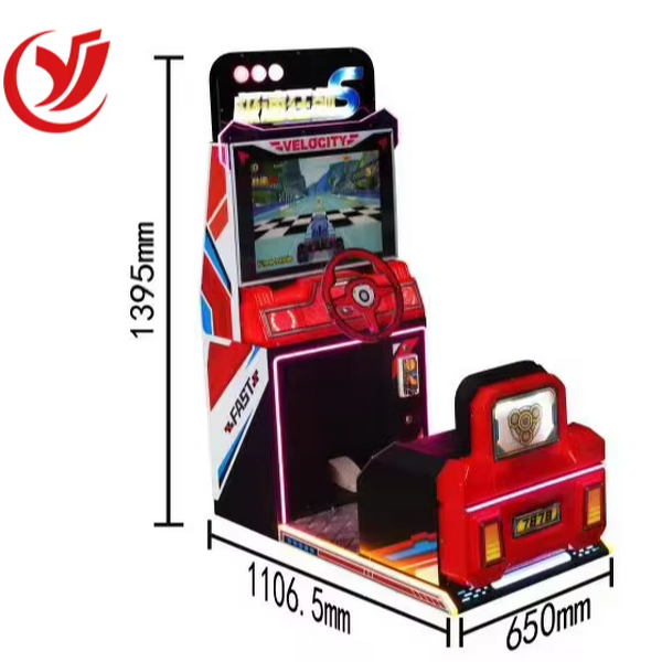 Racing Car Game Factory - OEM Fast Arcade Racing Coin-Operated Kids Simulator Amusement Park