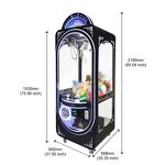 Claw Machine Factory - Bulk Wholesale Best-selling Neon Fully Transparent Commercial