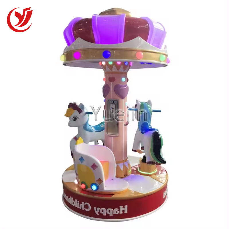 Amusement Rides Factory - OEM Factory High Quality Children's Carousel 3 Seat