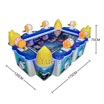 Fishing Simulator Factory - OEM Commercial 6-Person Electric Coin-Operated Video Arcade