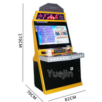 Fighting Arcade Machine Factory - OEM Two-Player Coin Pusher Indoor Park Metal Cabinet