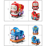 Kiddie Ride Factory - OEM High Quality Indoor Fiberglass Cartoon Vehicle Coin-Operated
