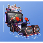 Shooting Simulator Factory - OEM Coin-Operated Electric Metal Indoor for Game Centers