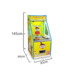 Coin Pusher Machine Factory - OEM Hot Sale Arcade Kids High Quality Metal Wood Cabinet