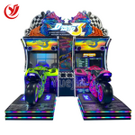 Motorcycle Racing Game Factory - OEM 2024 New Product 2 Player Video Simulator Coin Operated