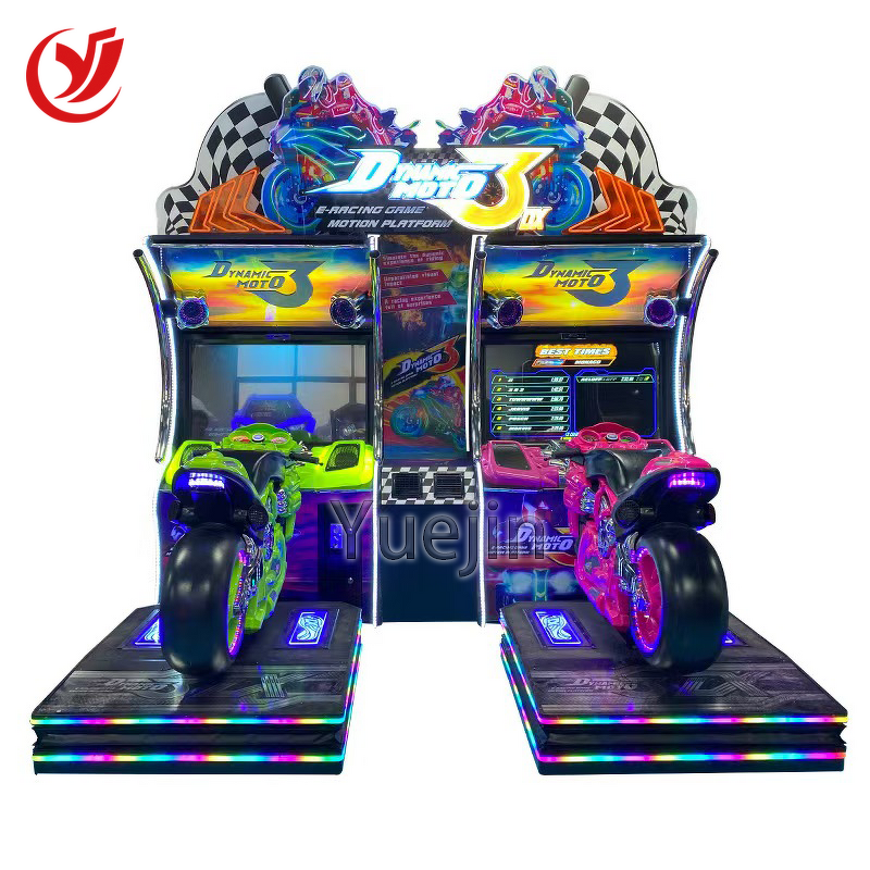 Motorcycle Racing Game Factory - OEM 2024 New Product 2 Player Video Simulator Coin Operated