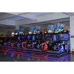 Racing Arcade Game Factory - OEM Yuejin High Quality Double Motorcycle Car Racing