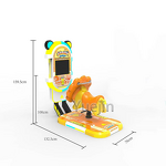 Kiddie Ride Factory - OEM Kids Amusement Fiberglass Cartoon Animal Coin Operated