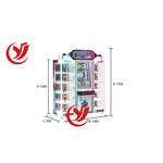 Toy Vending Machine Factory - OEM High-Profit Arcade Anime Prize Crane Cabinet Bill