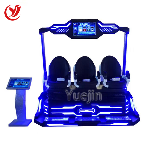 VR Simulator Factory - OEM 4D 7D 9D Metal for Shopping Malls Airports Adventure