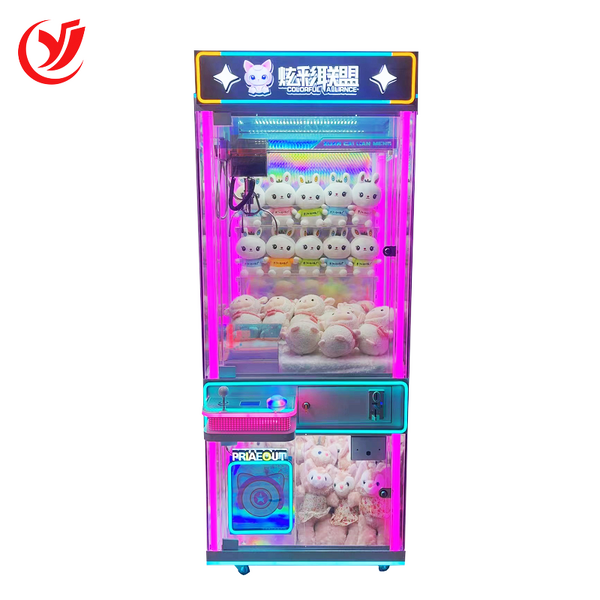 Claw Machine Factory - OEM 2024 New Products Wholesale Neon Fully Transparent Commercial