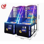 Basketball Game Machine Factory - OEM Deluxe Arcade with Luminous Light Digital Logo