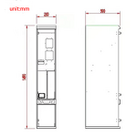 Coin Pusher Machine Factory - OEM Mini LED for Laundry Massage Chair Vending