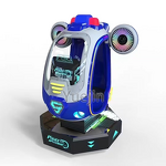 Kiddie Ride Factory - OEM Factory Price Indoor Coin Operated Rotary Fiberglass Spaceship