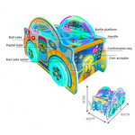 Air Hockey Machine Factory - OEM Coin-Operated Mini Metal Table with Wooden Style