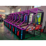 Basketball Shooting Simulator Factory - OEM 55 Inch LCD Coin-Operated LED Lights Metal