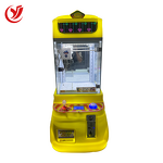 Mini Claw Crane Machine Factory - OEM for Kids Coin-Operated Cabinet with LED Lamp