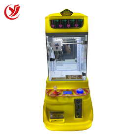 Mini Claw Crane Machine Factory - OEM for Kids Coin-Operated Cabinet with LED Lamp