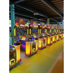 Gun Shooting Simulator Factory - OEM High Quality Indoor Kids Gatling 2 Player 32 Inch