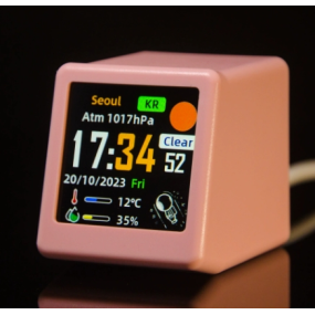 WiFi Weather Station Factory - OEM Mini Desktop Clock Gadget Time Display Date