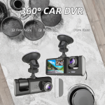 车载安全DVR供应商-代工迷你360度1080P WiFi 24小时