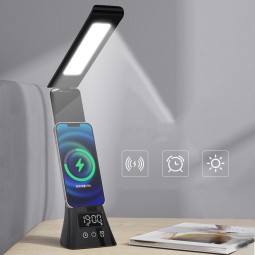 Table Lamp Supplier - OEM 2025 Wireless Charger Touch Control Auto Timer