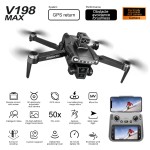 Brushless Drone Factory - OEM V198Max GPS Return HD Photography