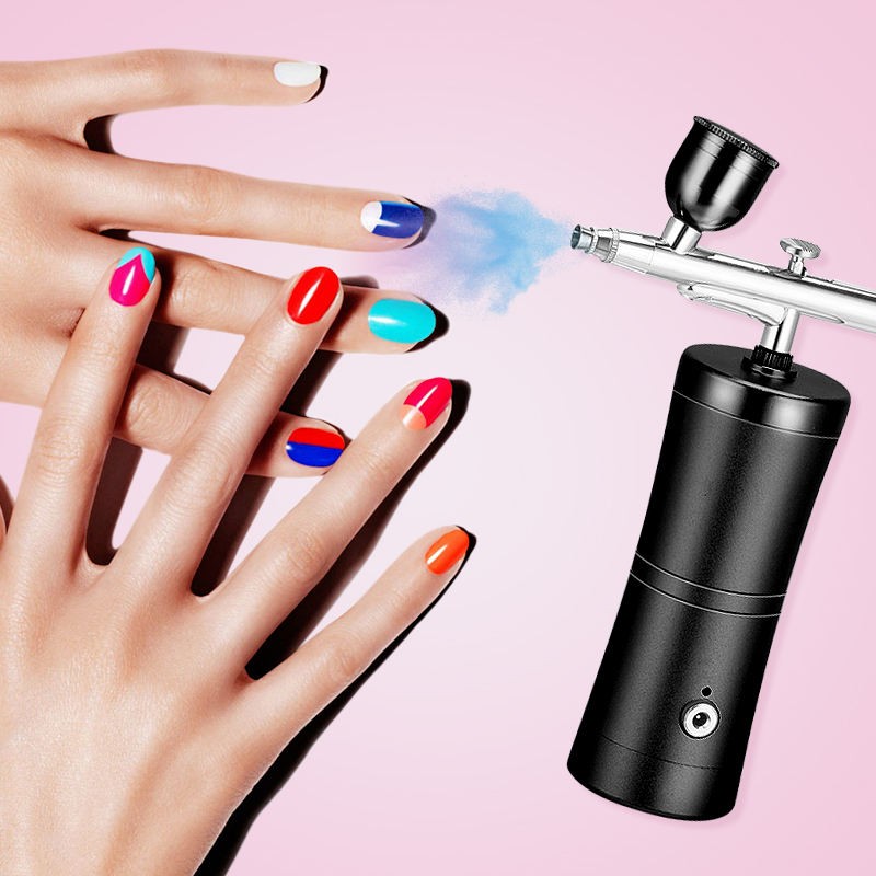 Spray Gun Supplier - OEM Portable Rechargeable Wireless Airbrush Compressor