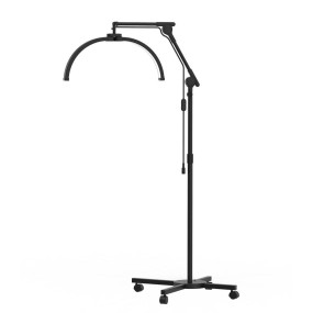 LED Half Moon Light Supplier - OEM 2025 22-Inch Lash Light Portable Adjustable