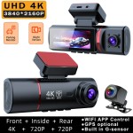 4K车载DVR供应商-代工2025 3通道GPS夜视24H停车