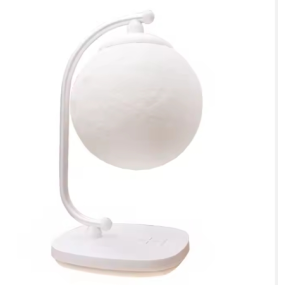 Glass Table Lamp Factory - OEM Modern Glass Globe Metal Base Brass Finished