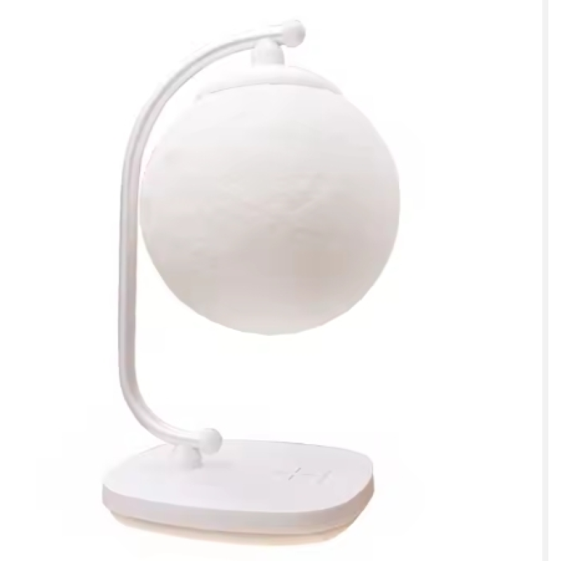 Glass Table Lamp Factory - OEM Modern Glass Globe Metal Base Brass Finished