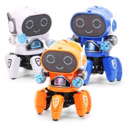 Dancing Robot Toy Supplier - OEM Light and Music-Enhanced Educational Cartoon