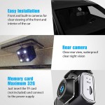 车载安全DVR供应商-代工迷你360度1080P WiFi 3镜头
