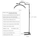 LED环形灯工厂-代工HD-M8X厂家热销美容顶置36W-50W