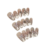 False Nail Manufacturer - Bulk Women's Summer Cute 3D Lemon Printed Waterproof